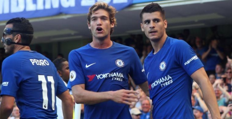 Domper voor Chelsea: blessure maakt einde aan ijzersterke start Morata