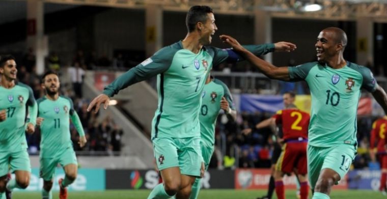 Foutloos Zwitserland nog stééds niet zeker van WK door doelpunt Ronaldo