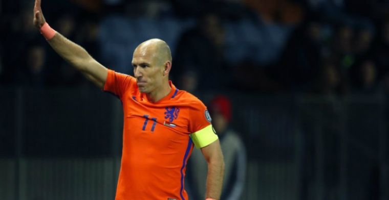 Robben stopt definitief bij Oranje: De man van glas houdt 't het langst vol