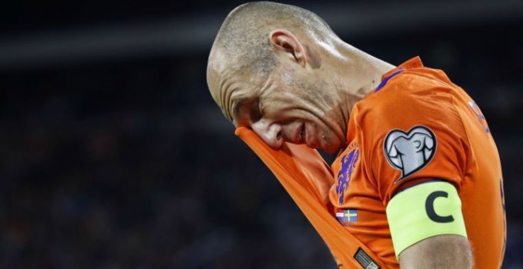 Oranje moet verder zonder Robben: 'We hebben nog veel spelers met kwaliteit'