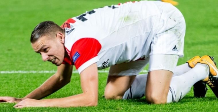 Van Beek: Weet niet of het verantwoord is, maar ik wil gewoon spelen tegen Ajax