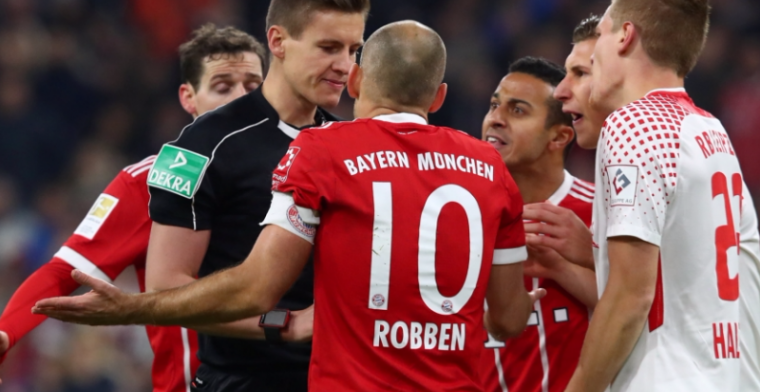 Bayern troeft Bosz af na zege op RB Leipzig, Robben belangrijk