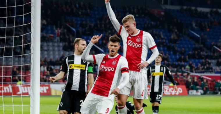 Ajax stuurt Gladbach met nederlaag naar huis na twee doelpunten