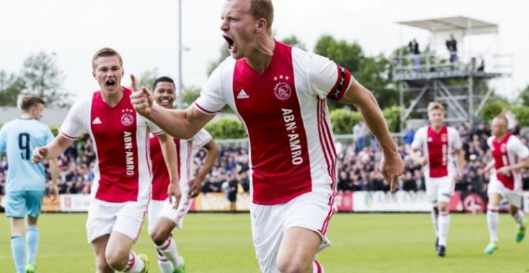 Ajax-talent wil De Ligt en Van de Beek achterna: Wie weet lukt het, ik hoop het
