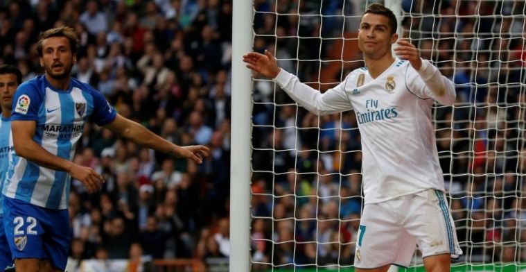 Ronaldo maakt winnende treffer na gemiste penalty en bezorgt Real krappe zege