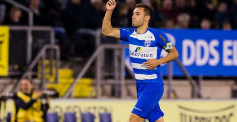 PEC Zwolle-aanvoerder denkt aan transfer: Ik heb mijn droom uitgesproken