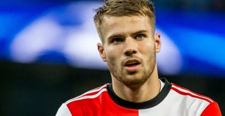 Eén gele kaart in drie seizoenen Feyenoord: 'En die was nog niet eens terecht'