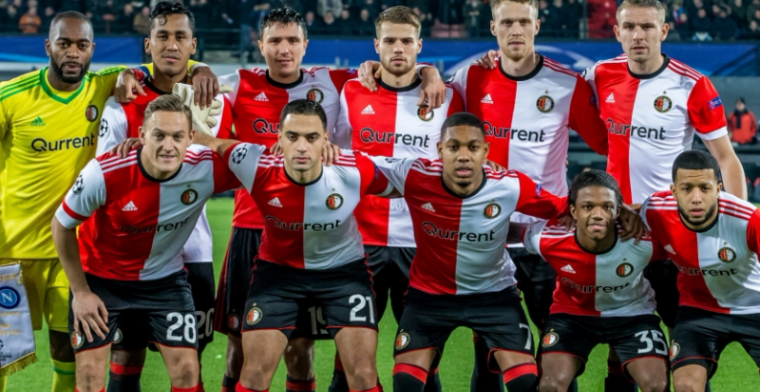 'Pers vangt bot: jonge Feyenoord-debutant direct ziek naar huis na Napoli-thuis'