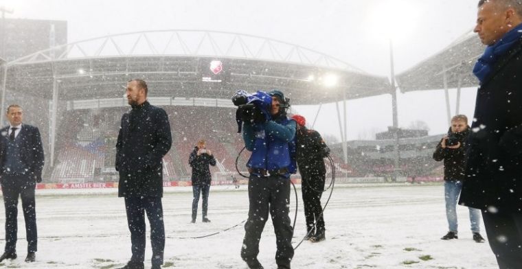 Update: Sparta - Vitesse officieel afgelast, FC Utrecht - Feyenoord uitgesteld