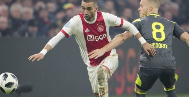 Ziyech geeft PSV trap na: 'Schandalig dat je als koploper zo bang bent'