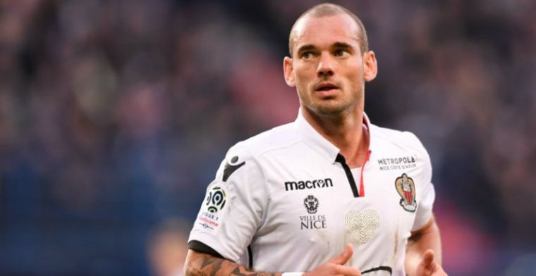 'Sneijder kan na amper zes maanden bij OGC Nice weer transfer maken'