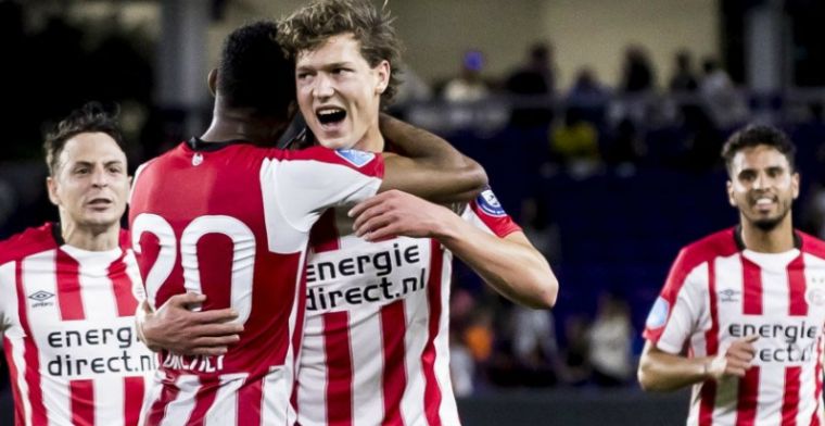 Lammers slaat weer toe bij PSV: geweldige goal maar laat tegendoelpunt Robinho