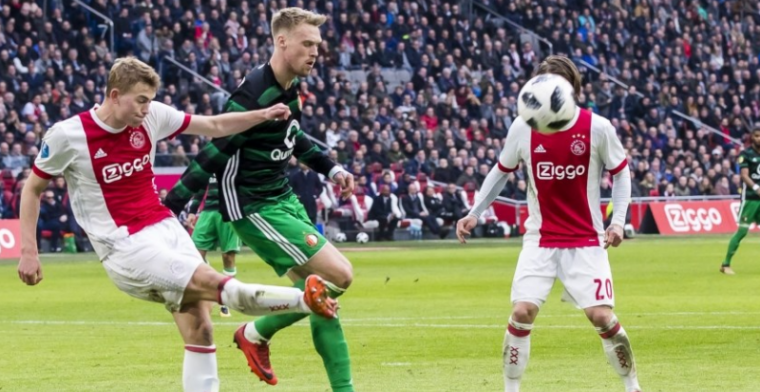 De Ligt over Ajax-supporters: 'Zij maken er vernedering van, is aan hen'