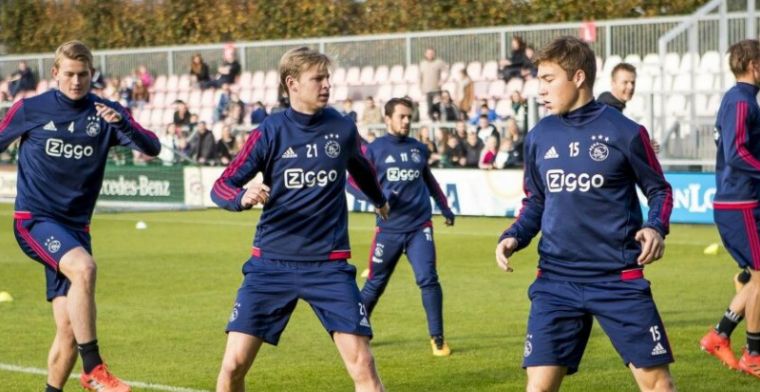 Liever Jong Ajax dan een uitleenbeurt: 'Voor mij is de huidige situatie prima'