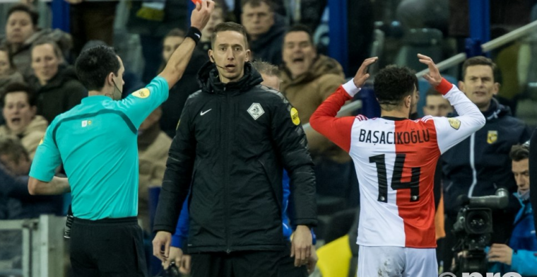 Basacikoglu aangepakt: 'Dan is hij ongeschikt voor een grote club als Feyenoord'