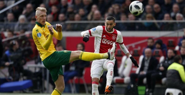 'Ik had het gevoel dat de spelers van Ajax van alle kanten op me afkwamen'