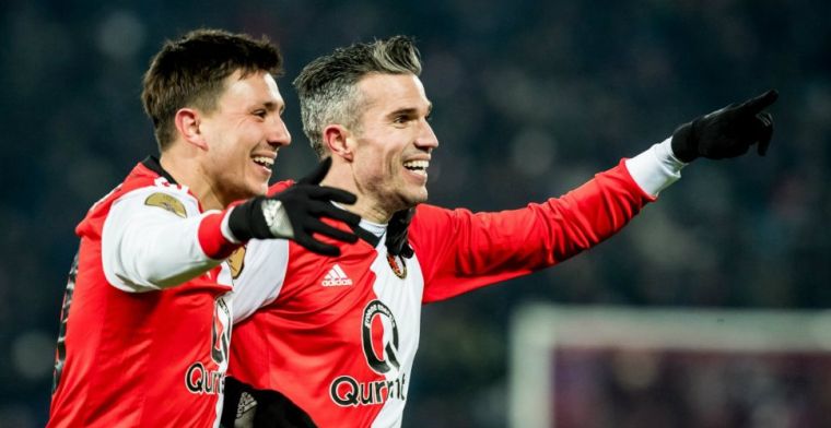 Feyenoord plaatst zich dik verdiend voor bekerfinale: mijlpaal voor Van Persie