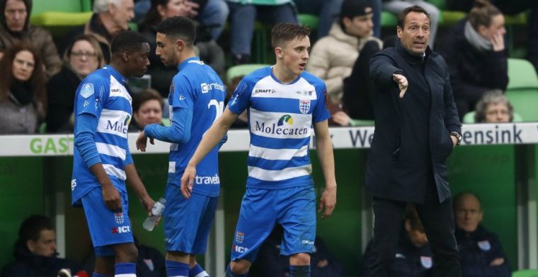 PEC Zwolle-debutant (16) vestigt record: Het was een beetje frustratie denk ik