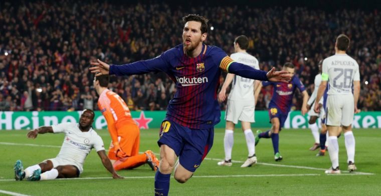 Barcelona plaatst zich dankzij fenomeen Messi voor kwartfinale
