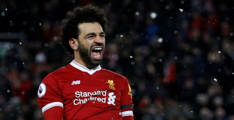 Salah-show op Anfield: vier treffers voor topscorer en monsterzege Liverpool