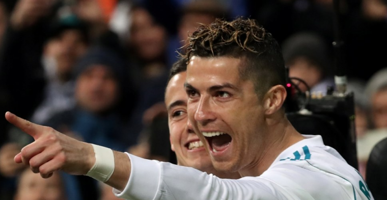 Fantastische Ronaldo maakt er vier voor Real Madrid in doelpuntenspektakel