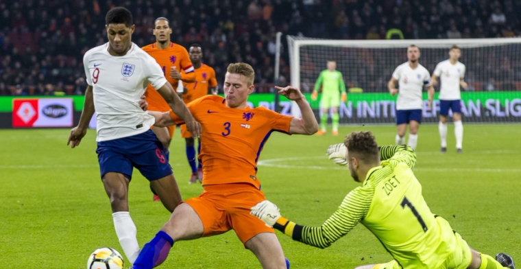 Valse start voor Oranje en Koeman: Engeland wint in Amsterdam