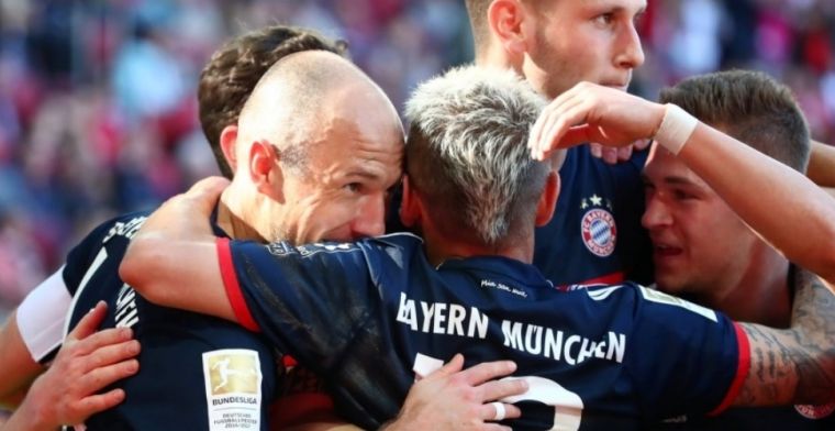 Oppermachtig Bayern en scorende Robben verzekeren zich van zesde titel op rij