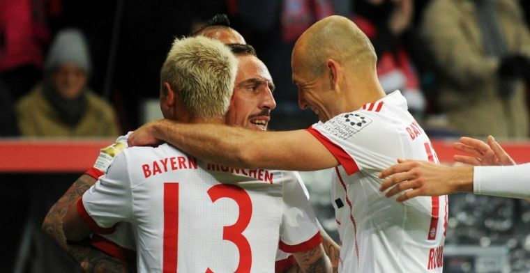 Bayern-voorzitter komt met nieuws tijdens kampioensfeest: Robben kan verlengen