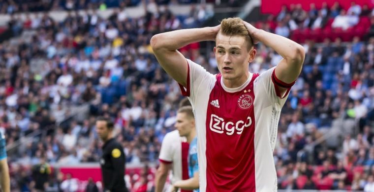 'De Ligt zondag bekeken door drie topclubs: Ajax wil meer dan 55 miljoen hebben'