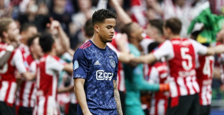 Kluivert gevraagd naar Ajax-toekomst: 'Ik wil mensen geen valse hoop geven'