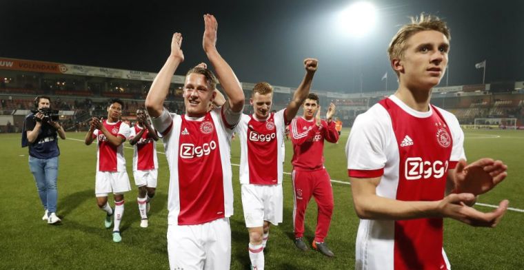 'Ajax moet altijd voor de titel spelen, dus dat zijn we wel gewend. Wij zijn Ajax'