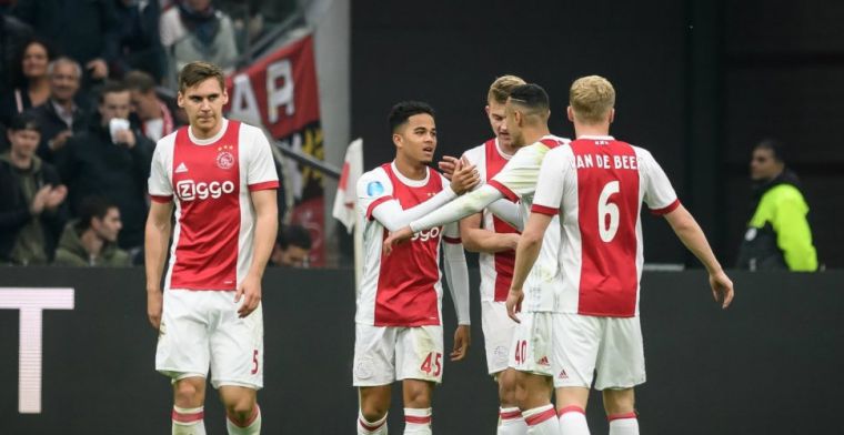 Ajax wint met duidelijke cijfers van AZ en verzekert zich van tweede plek
