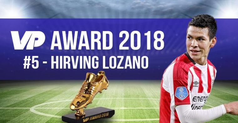 VP Award 2018: vijfde plaats voor temperamentvolle wervelwind van PSV