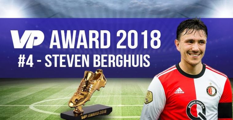 VP Award 2018: grote uitblinker van Feyenoord beloond met vierde plek