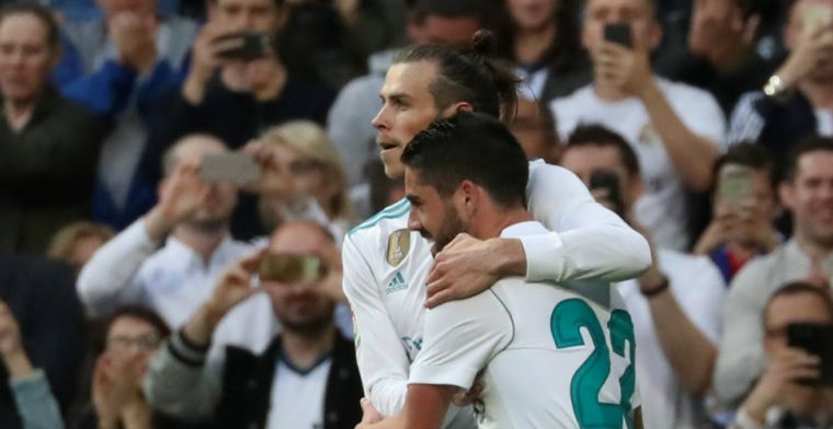 Heerlijke avond voor Real Madrid: zesklapper in Bernabeu, supergoals Bale en Isco