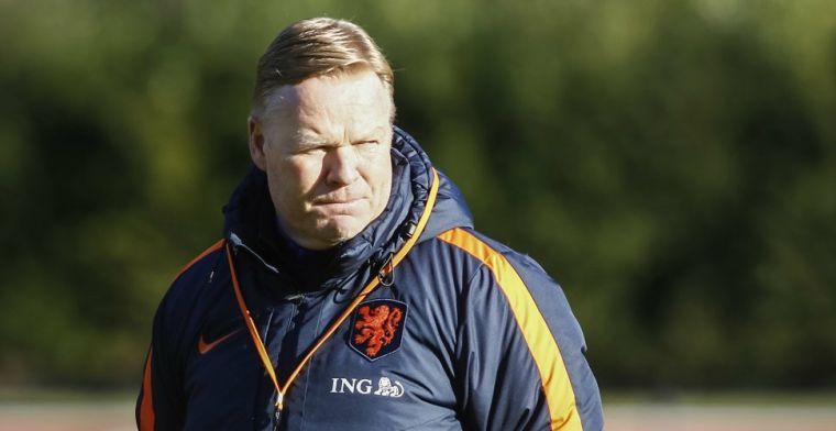 Koeman krijgt afmelding: PSV'er niet op tijd fit voor trainingsstage van Oranje