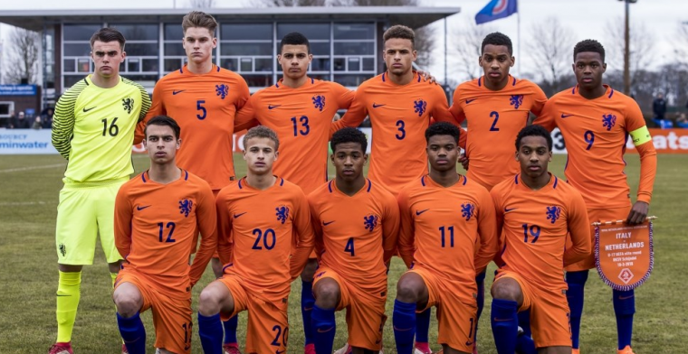 Oranje O17 plaatst zich voor halve finale EK na bizarre penaltyserie