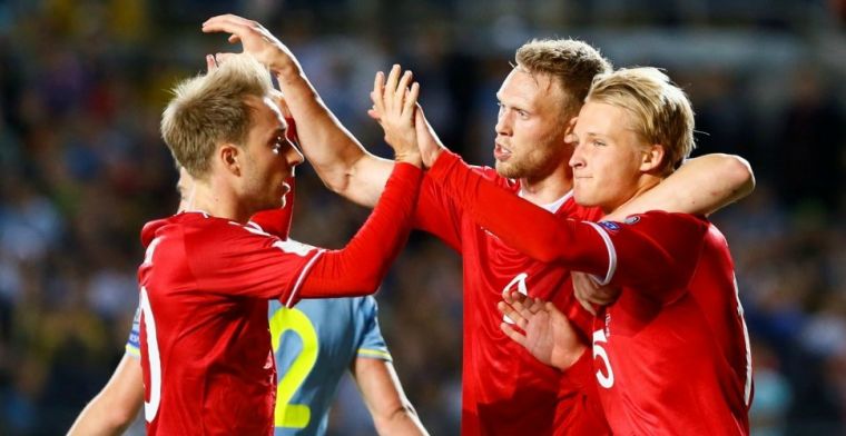 Denemarken kiest voor Ajax-duo en Feyenoorder in voorlopige WK-selectie