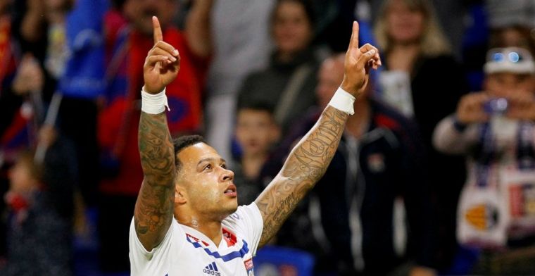 Geniale hattrickheld Memphis schiet Olympique Lyon Champions League in