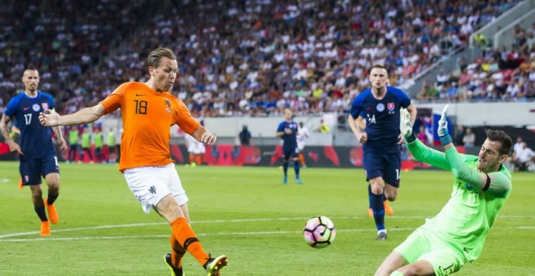 Vormer fleurt Oranje-debuut op met gelijkspel in en tegen Slowakije