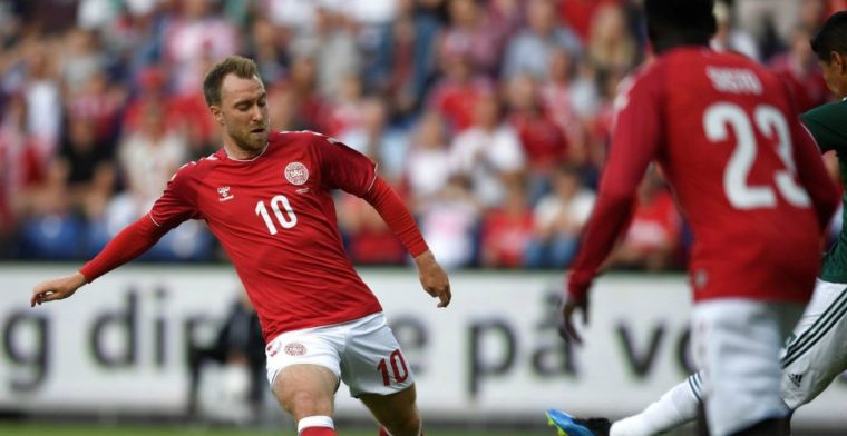 Denemarken verslaat Mexico in duel met hoog Eredivisie-gehalte; wereldgoal Poulsen