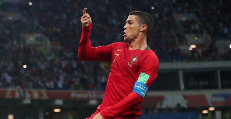 Hattrickheld Ronaldo helpt Portugal aan gelijkspel na heerlijke voetbalkraker