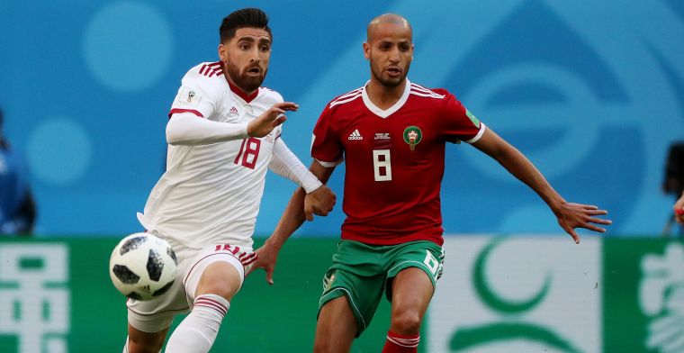Enorme dreun voor Marokko: verlies tegen Iran na eigen doelpunt in extra tijd