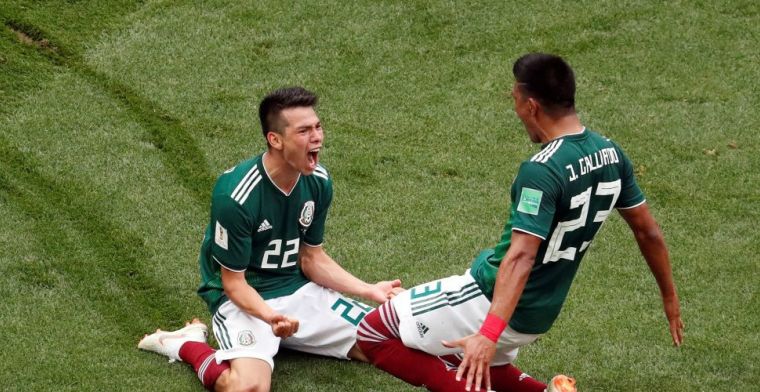 Lozano bezorgt Mexico sensationele overwinning in spektakelstuk tegen Duitsland
