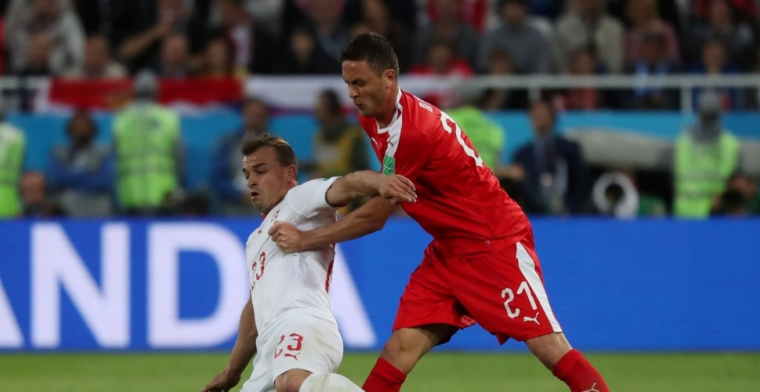 Zwitserland verslaat Servië in blessuretijd: Servië - Brazilië wordt kraker