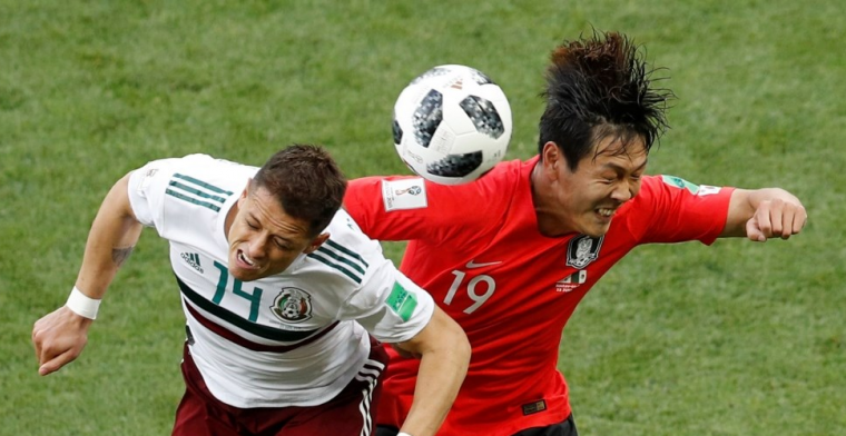 Lozano weer belangrijk voor winnend Mexico: zo goed als zeker van volgende ronde