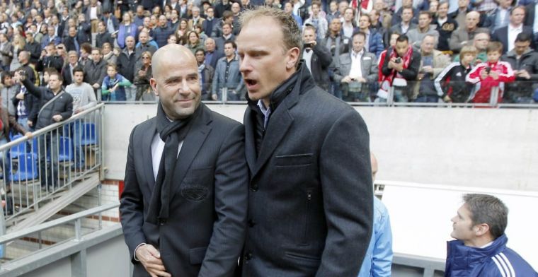 Bosz geeft pikant inkijkje: Bergkamp zei: je hebt alleen bij Feyenoord gespeeld