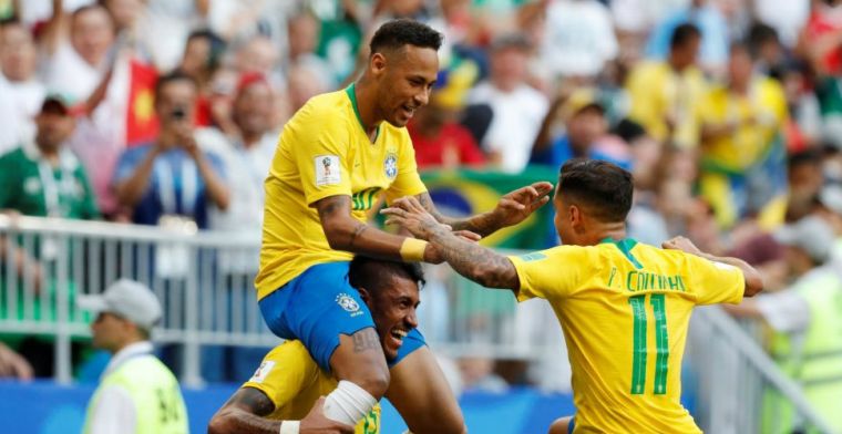 Neymar en Firmino maken verschil na rust en verlengen Mexicaanse vloek