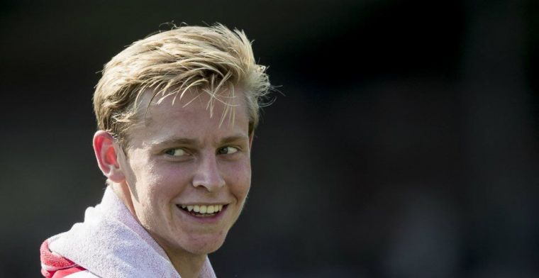 'FC Barcelona voert druk op, maar krijgt nul op rekest: De Jong blijft bij Ajax'
