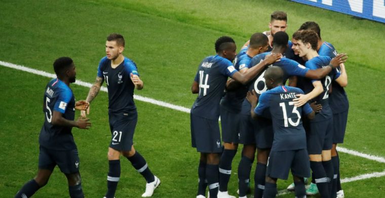 LIVE: Frankrijk laat Kroaten niet dichterbij komen en is wereldkampioen (gesloten)